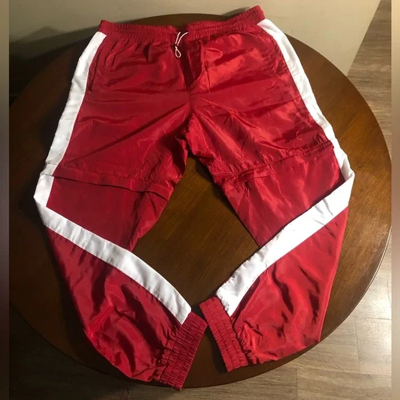 NWT Fashion Nova Brooklyn Track Set - Red/White XXL - Picture 4 of 14
